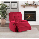  Manufacturer Color_Red -- Colin 8525RD-1 Reclining Chair IMAGE 6