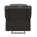  Manufacturer Color_Dark brown -- Fairview 8526DBPU-1 Reclining Chair IMAGE 4