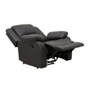 Manufacturer Color_Dark brown -- Fairview 8526DBPU-1 Reclining Chair IMAGE 5