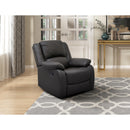  Manufacturer Color_Dark brown -- Fairview 8526DBPU-1 Reclining Chair IMAGE 6
