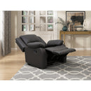  Manufacturer Color_Dark brown -- Fairview 8526DBPU-1 Reclining Chair IMAGE 7