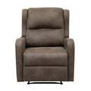  Homelegance Durant 8527BRW-1 Reclining Chair IMAGE 1