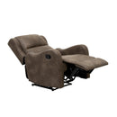  Homelegance Durant 8527BRW-1 Reclining Chair IMAGE 5