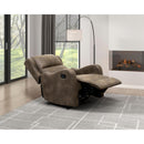 Homelegance Durant 8527BRW-1 Reclining Chair IMAGE 7
