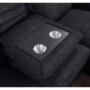  Manufacturer Color_Ebony -- Homelegance Monterey Reclining Fabric 2 pc Sectional IMAGE 6