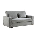  Homelegance Alta 9238GY-3CL Convertible Studio Sofa with Pull-out Bed IMAGE 2