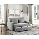  Homelegance Alta 9238GY-3CL Convertible Studio Sofa with Pull-out Bed IMAGE 9