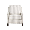  Manufacturer Color_Beige & Grey -- Homelegance Landrum Fabric Recliner IMAGE 1