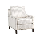  Manufacturer Color_Beige & Grey -- Homelegance Landrum Fabric Recliner IMAGE 2