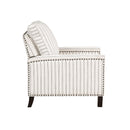  Manufacturer Color_Beige & Grey -- Homelegance Landrum Fabric Recliner IMAGE 3