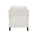  Manufacturer Color_Beige & Grey -- Homelegance Landrum Fabric Recliner IMAGE 4