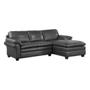  Homelegance Exton 9267GY*22LRC 2 pc Sectional with Right Chaise IMAGE 2