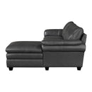  Homelegance Exton 9267GY*22LRC 2 pc Sectional with Right Chaise IMAGE 4