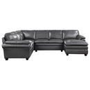  Homelegance Exton 9267GY*42LRC 4 pc Sectional with Right Chaise IMAGE 2