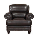  Homelegance Milford 9268BRW-1 Chair IMAGE 1