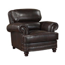  Homelegance Milford 9268BRW-1 Chair IMAGE 2