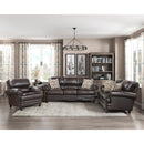  Homelegance Milford 9268BRW-1 Chair IMAGE 5