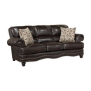  Homelegance Milford 9268BRW-3 Sofa IMAGE 2