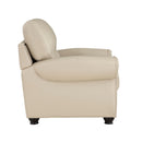  Manufacturer Color_Cream -- Homelegance Foxborough Stationary Leather Match Chair IMAGE 3