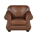  Manufacturer Color_Camel brown -- Homelegance Attleboro Stationary Chair IMAGE 1