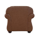  Manufacturer Color_Camel brown -- Homelegance Attleboro Stationary Chair IMAGE 4