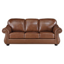  Manufacturer Color_Camel brown -- Homelegance Attleboro Stationary Sofa IMAGE 1