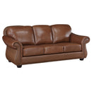  Manufacturer Color_Camel brown -- Homelegance Attleboro Stationary Sofa IMAGE 2
