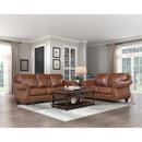  Manufacturer Color_Camel brown -- Homelegance Attleboro Stationary Sofa IMAGE 4