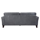  Manufacturer Color_Burnish Grey -- Homelegance Thierry Stationary Leather Sofa IMAGE 3