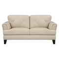  Manufacturer Color_Cream -- Thierry 9279CRM-2 Love Seat IMAGE 1