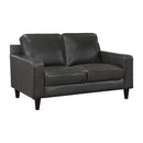  Homelegance Aldrich 9294GRY-2 Love Seat IMAGE 2