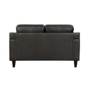  Homelegance Aldrich 9294GRY-2 Love Seat IMAGE 3