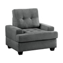  Homelegance Dunstan 9367DGY-1N Chair IMAGE 2