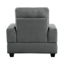  Homelegance Dunstan 9367DGY-1N Chair IMAGE 4