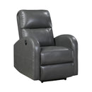  Manufacturer Color_  -- Wiley 9478GRY-1PW Power Reclining Chair IMAGE 2