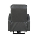  Manufacturer Color_  -- Wiley 9478GRY-1PW Power Reclining Chair IMAGE 4