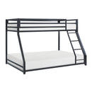  Homelegance Jovie B2010BKTF-1 Twin/Full Bunk Bed IMAGE 1