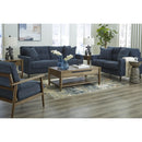  Manufacturer Color_Navy -- Signature Design by Ashley Bixler Stationary Fabric Loveseat IMAGE 8