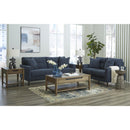  Manufacturer Color_Navy -- Signature Design by Ashley Bixler Stationary Fabric Sofa IMAGE 7