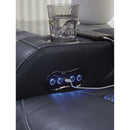  Manufacturer Color_Sapphire -- Fyne-Dyme 3660313 Power Recliner with Adjustable Headrest IMAGE 10