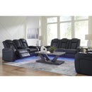  Manufacturer Color_Sapphire -- Fyne-Dyme 3660313 Power Recliner with Adjustable Headrest IMAGE 11