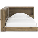  Size_Twin -- Signature Design by Ashley Deanlow Bookcase Bed with Storage IMAGE 2