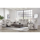  Manufacturer Color_Grey --  Signature Design by Ashley Boyington Power Leather Match Recliner IMAGE 11