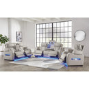  Manufacturer Color_Grey --  Signature Design by Ashley Boyington Power Leather Match Recliner IMAGE 13