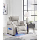  Manufacturer Color_Grey --  Signature Design by Ashley Boyington Power Leather Match Recliner IMAGE 7