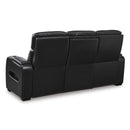  Manufacturer Color_Black --  Boyington U2710615 Power Reclining Sofa with Adjustable Headrest IMAGE 5
