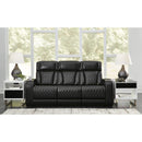  Manufacturer Color_Black --  Boyington U2710615 Power Reclining Sofa with Adjustable Headrest IMAGE 6