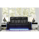  Manufacturer Color_Black --  Boyington U2710615 Power Reclining Sofa with Adjustable Headrest IMAGE 7