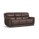 Flexsteel Beau 1011-62PH-349-70 Power Reclining Sofa with Power Headrests - Maison Elegance Furniture LLC