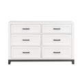  Color_Grey/ White -- Garretson 1450WH-5 Dresser IMAGE 1